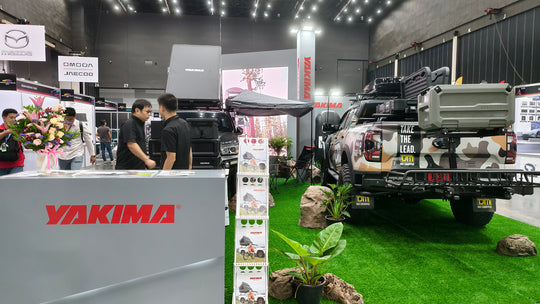 YAKIMA初のバンコクオートサロン、多品種車載装備がピックアップアウトドアの新しい気風をリード